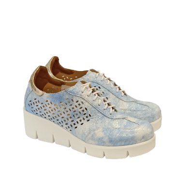 Carla Ricci 9645 kék sneakers - Image 2