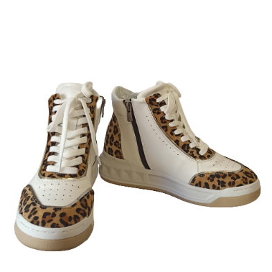 Tutto Bene T-502-B-51 fehér állatmintás sneakers - Image 2