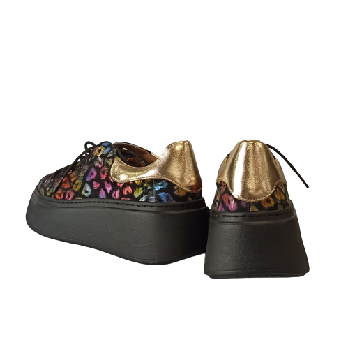 Carla Ricci 762/2 sárga színes sneakers - Image 5