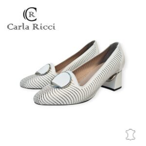 Carla Ricci 035.24 fehér magassarkú cipő