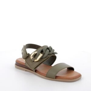 IgI&CO 7686533 zöld lapos szandál