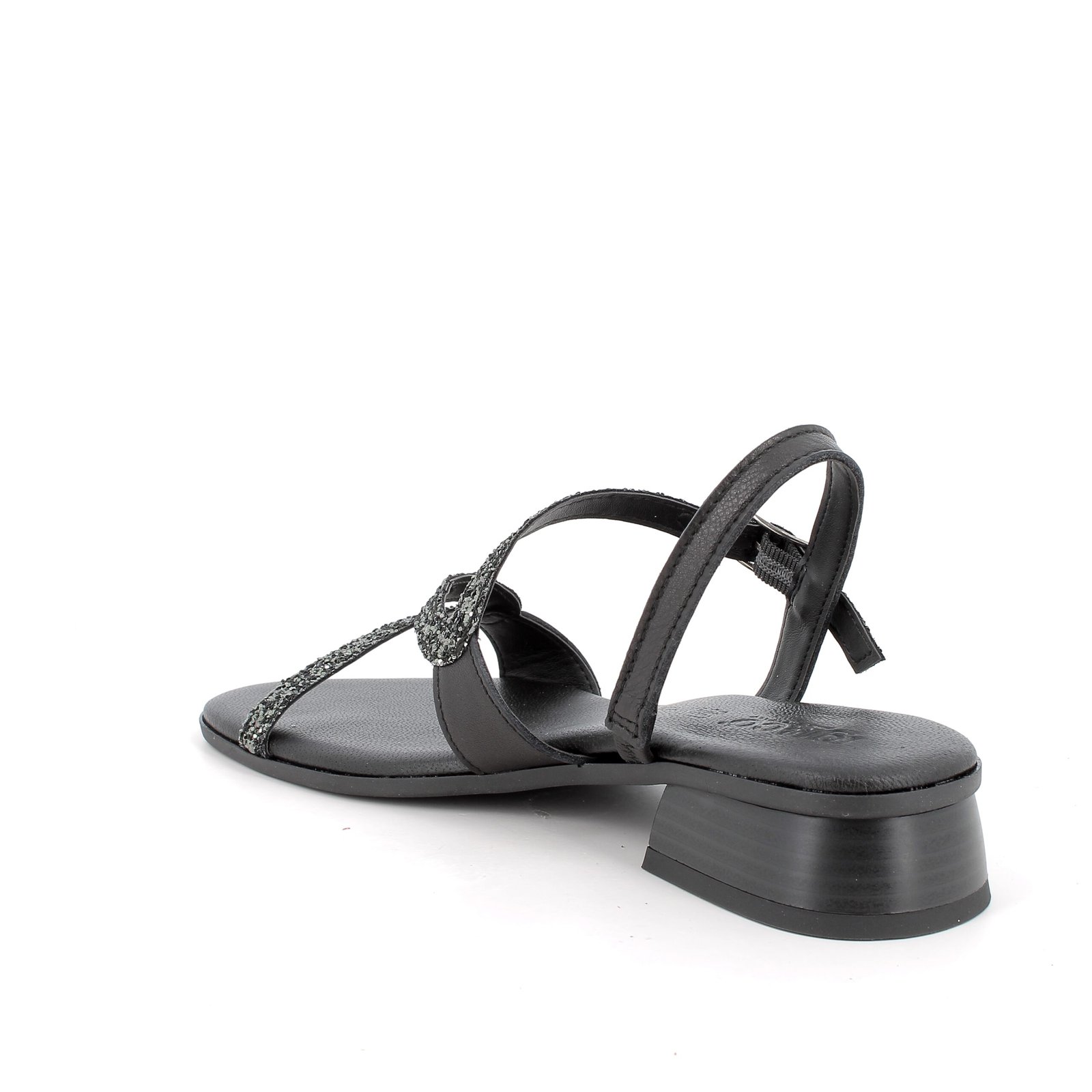 IgI&CO 7690600 fekete lapos szandál - Image 3