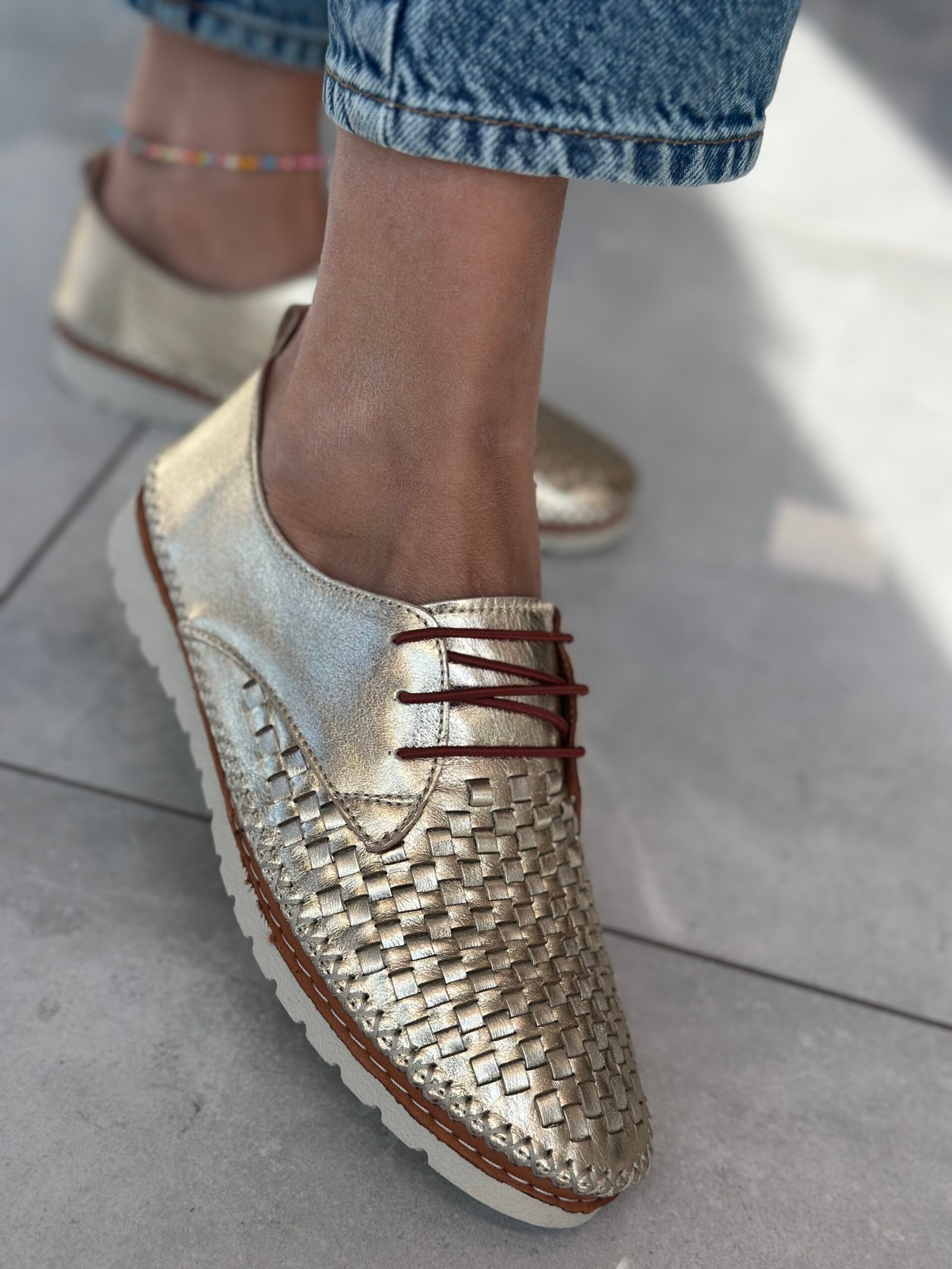 Tutto Bene 283.712 arany sneaker