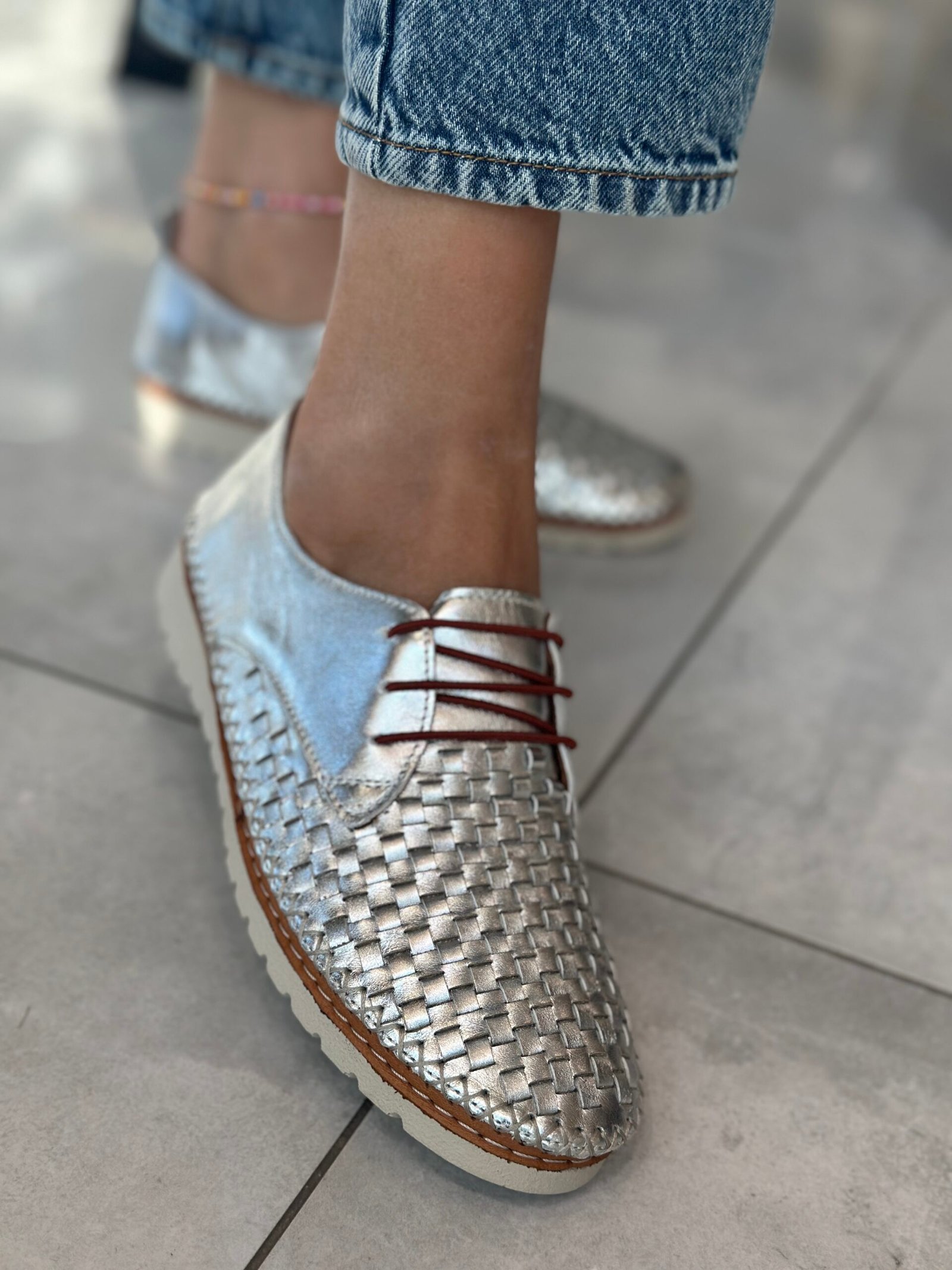 Tutto Bene 283.712 ezüst sneaker