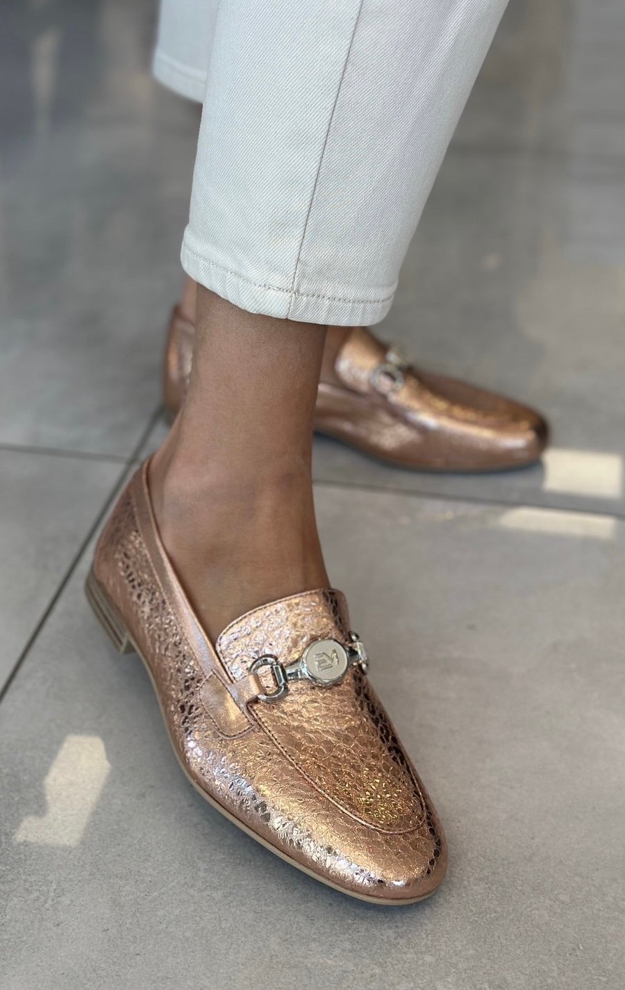 Tutto Bene 020.1209 rosegold mokaszin
