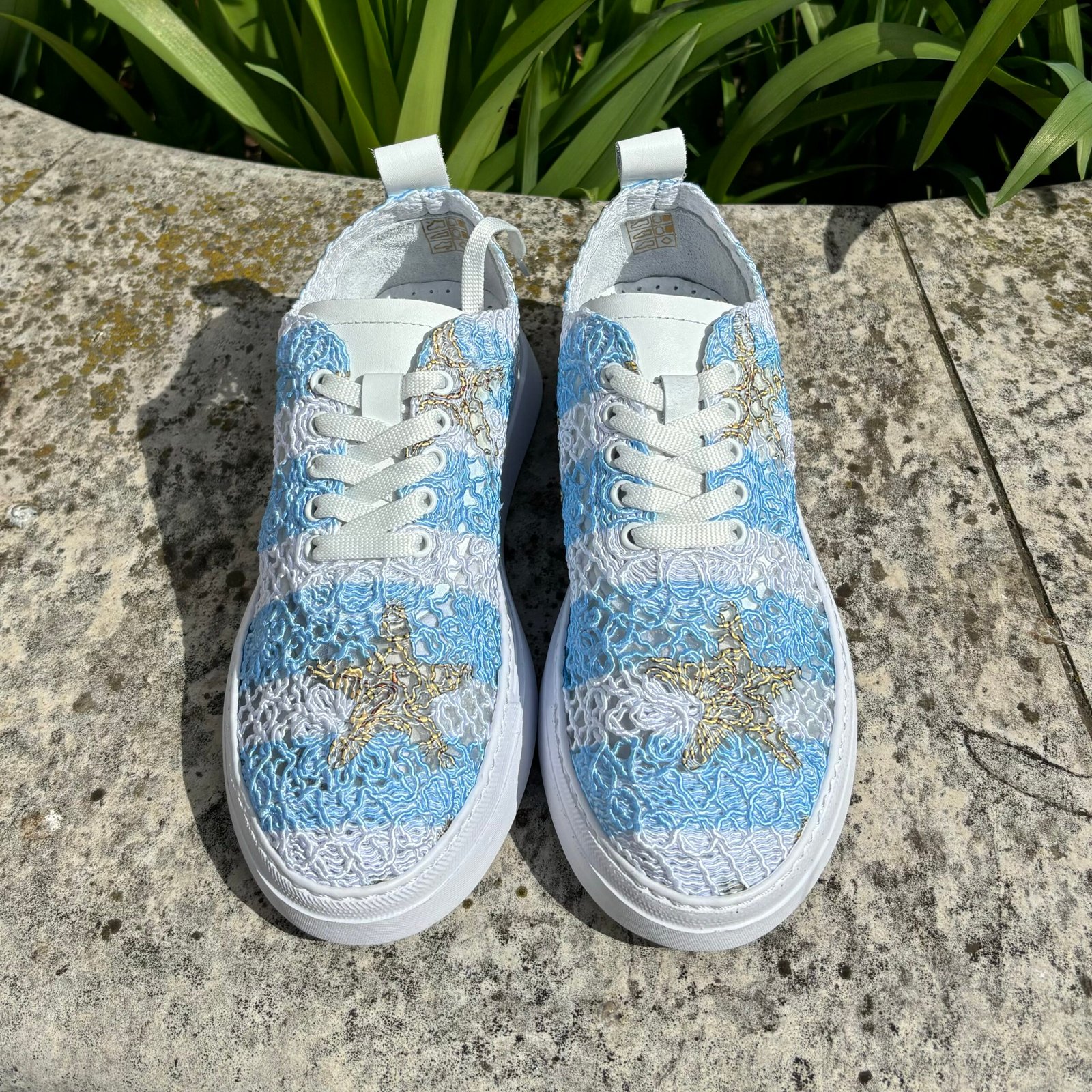 Tutto Bene 755.652 fehér-kék sneaker - Image 3