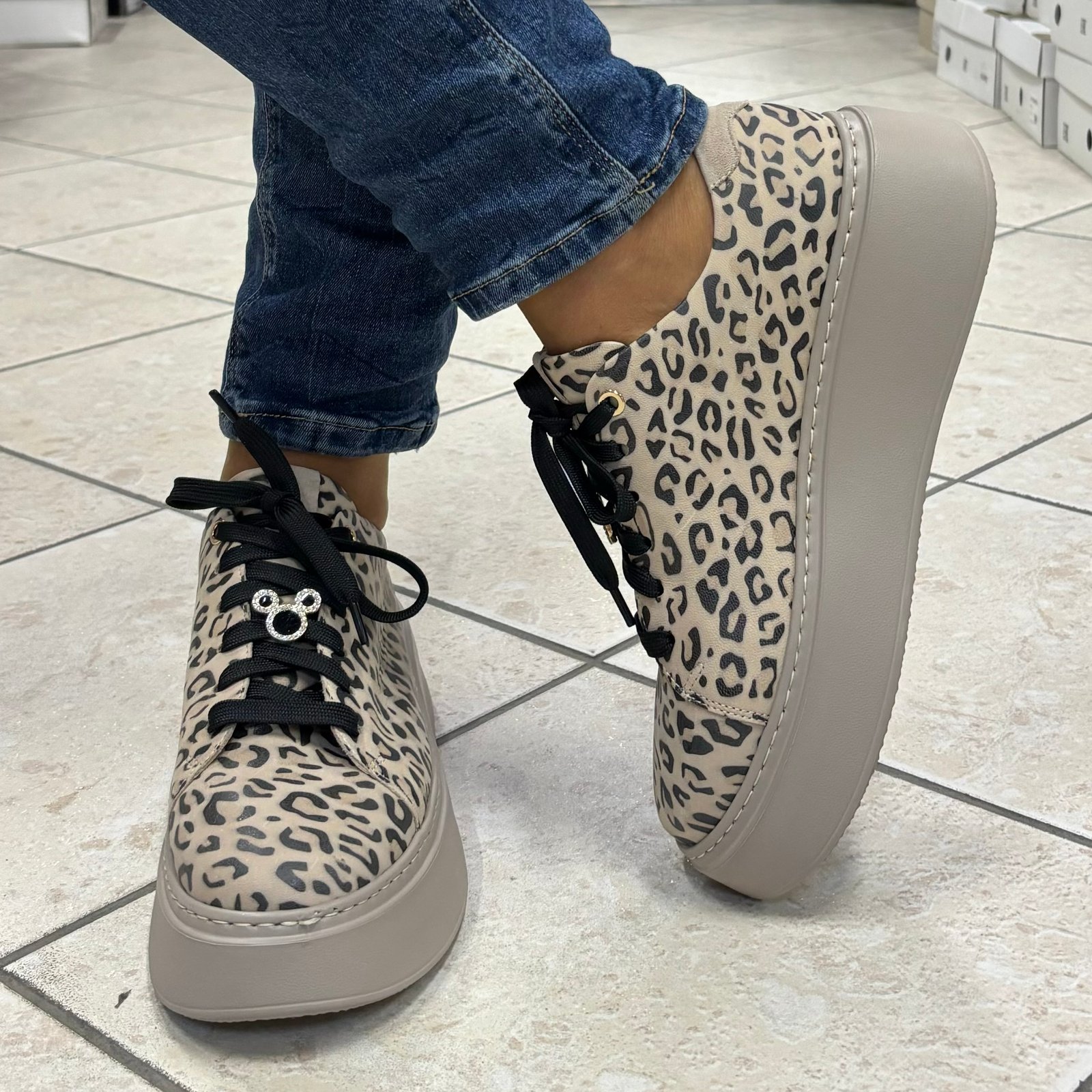 Bioeco 6733 ocelot sneaker - Image 2