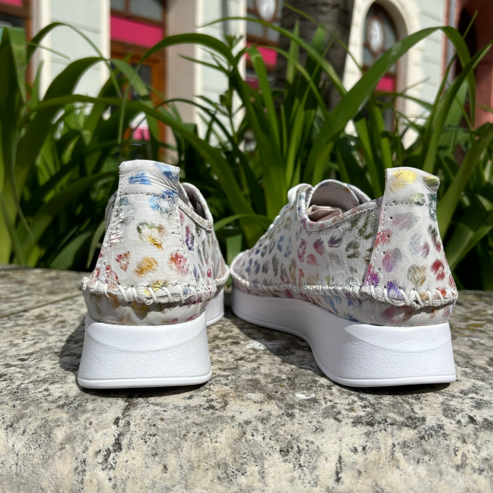Tutto Bene BY3022 fehér-színes sneaker - Image 4
