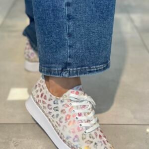 Tutto Bene BY3022 fehér-színes sneaker