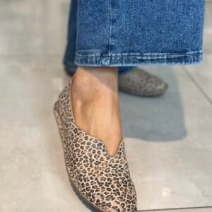 Tutto Bene YK7 ocelot balerina cipő
