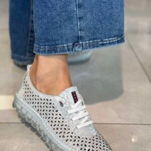 Tutto Bene BY51 ezüst sneaker