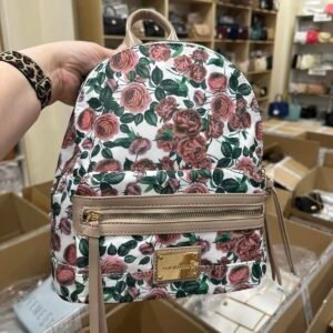 magellancipo Monnari BAG2120-M15 rózsaszín virágos hátitáska
