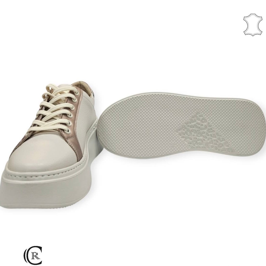 Carla Ricci 20082 bézs sneaker - Image 3