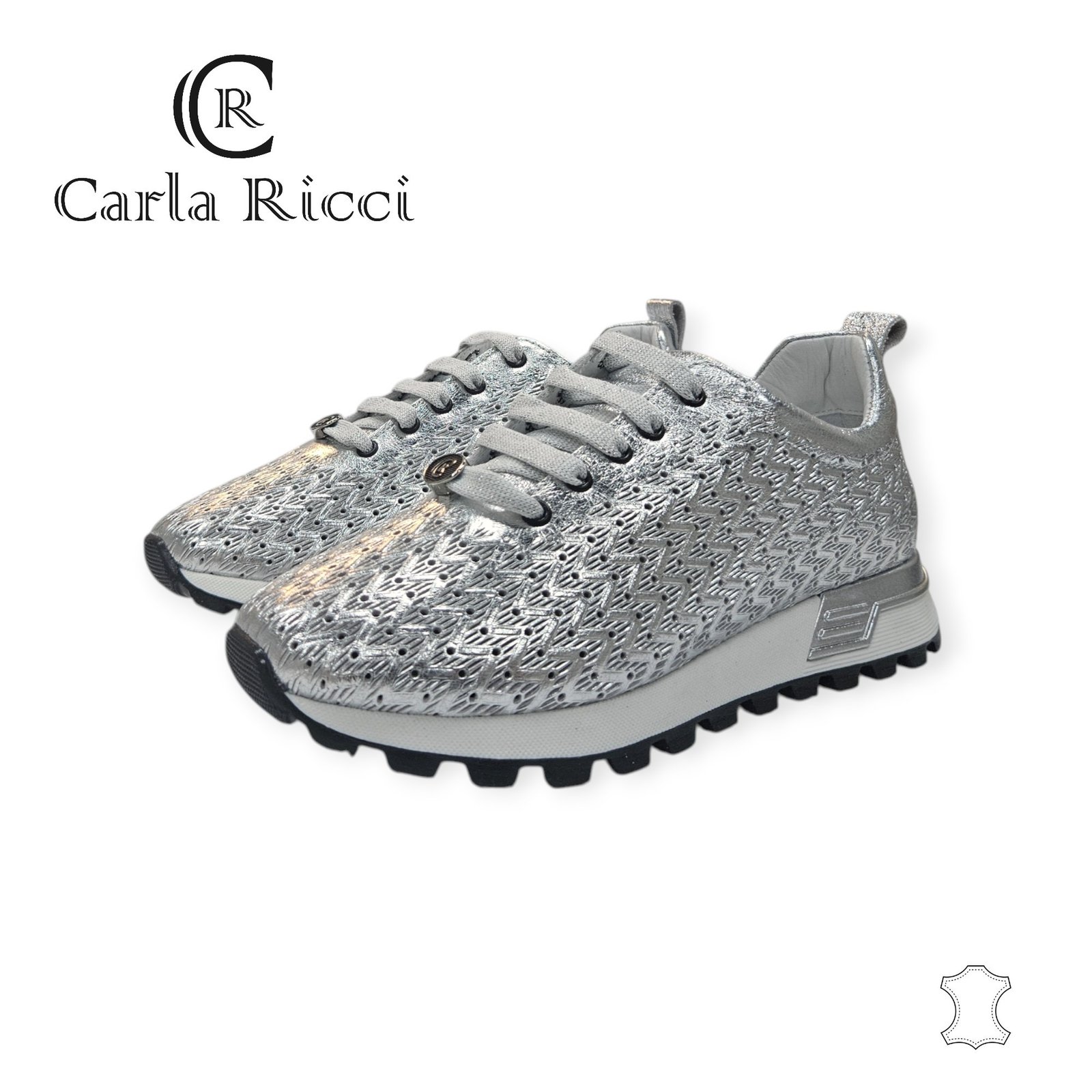 magellancipo Carla Ricci 218.711 ezüst sneaker