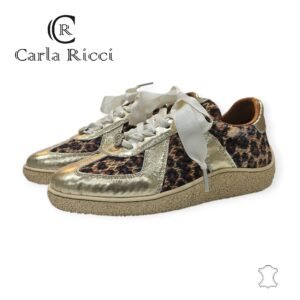 magellancipo Carla Ricci 798.34135 arany-ocelot sneaker