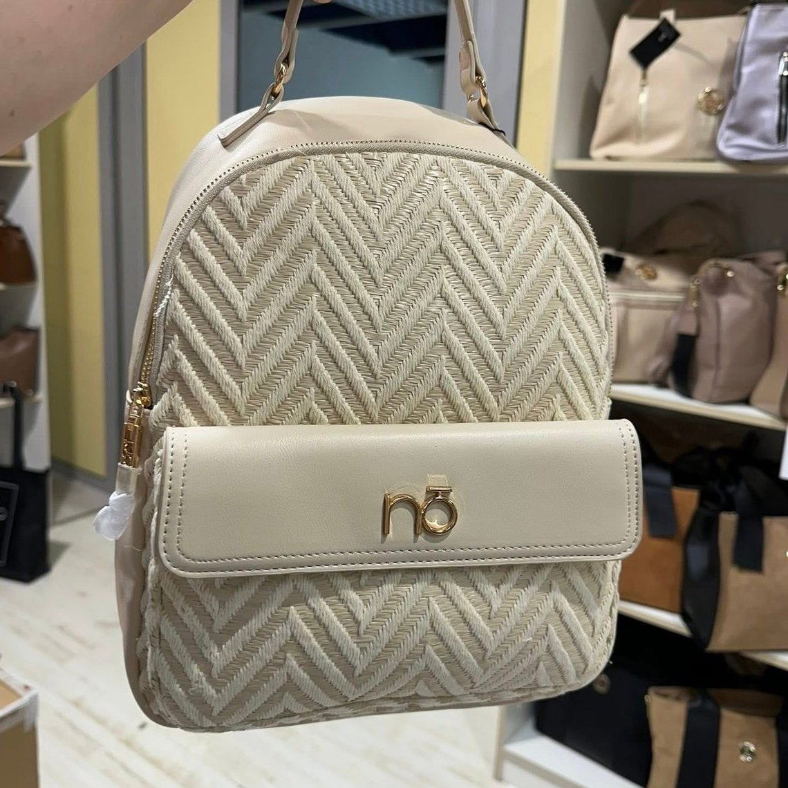 magellancipo Nobo 3060-M15 bézs hátizsák