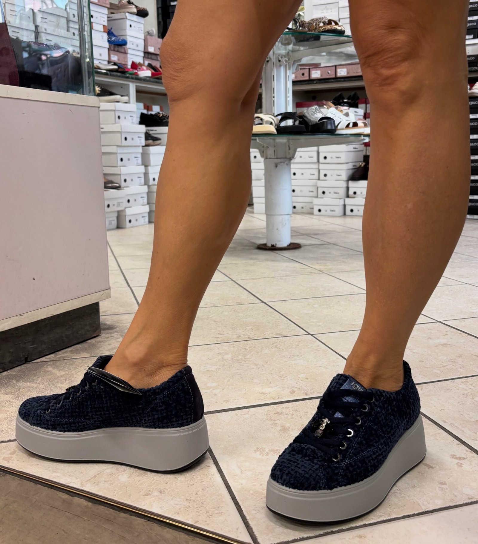 IgI&CO 8671400 kék sneaker - Image 4