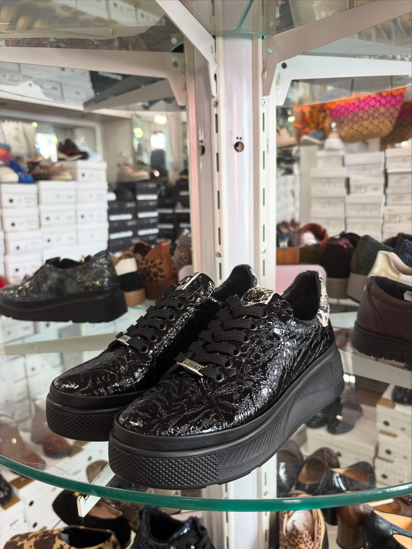 Tutto Bene 404-16 fekete-kígyó sneaker - Image 4