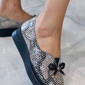 magellancipo Tutto Bene fekete-fehér slipon