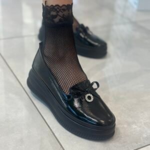 Tutto Bene 404-05 fekete slipon