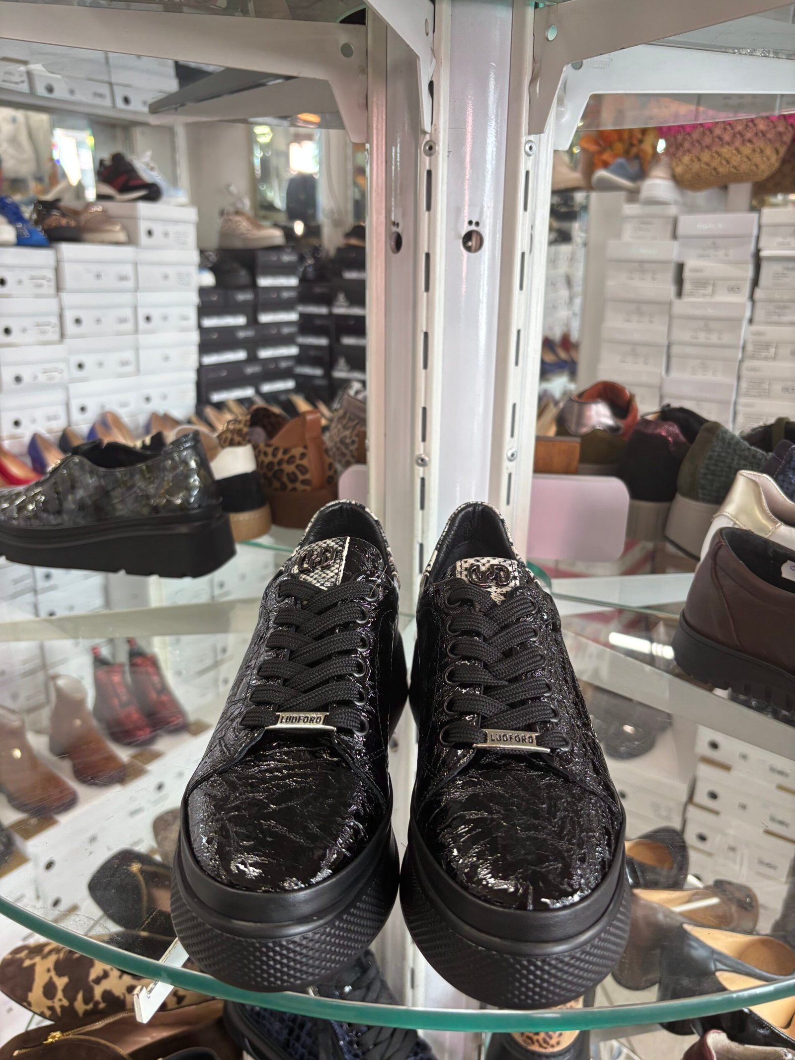 Tutto Bene 404-16 fekete-kígyó sneaker - Image 3